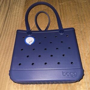 Navy Bogg Bag NWT Original Size